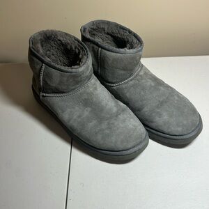 WOMEN UGG Classic Mini Boot Grey Size 11